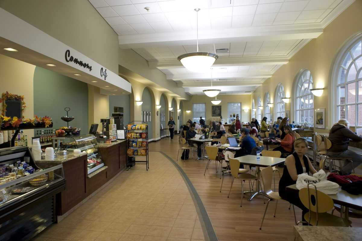 Commons Cafe Area, Harriet Irving Library, The University of New Brunswick